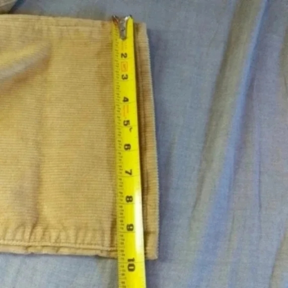 Levi's Ribcage Bootcut Boot Cut Corduroy Pants Iced Coffee Cords Brown Jeans - Picture 10 of 10